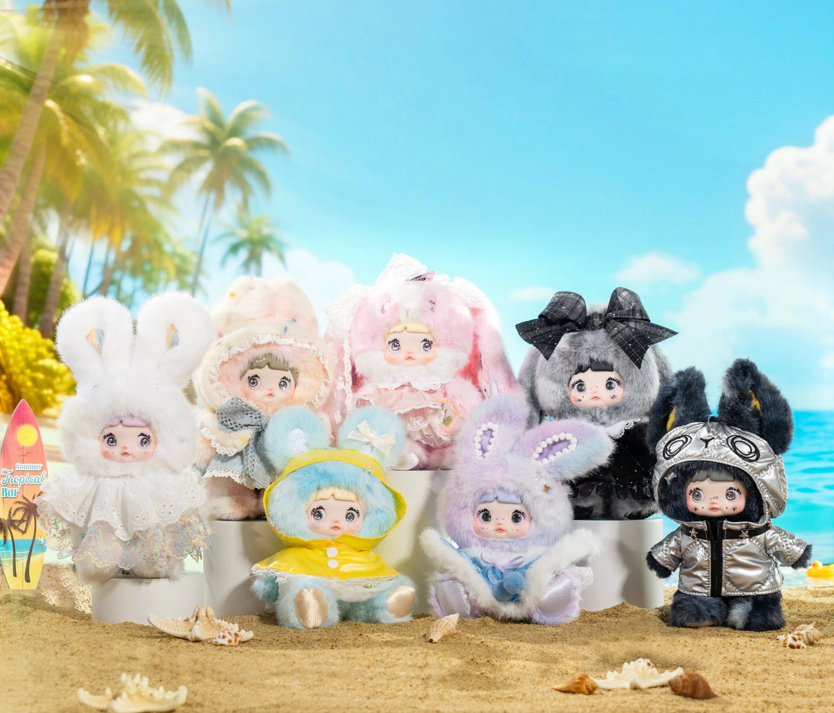 Nommi Weather Forecast Series – Plush Keychain Blind Box