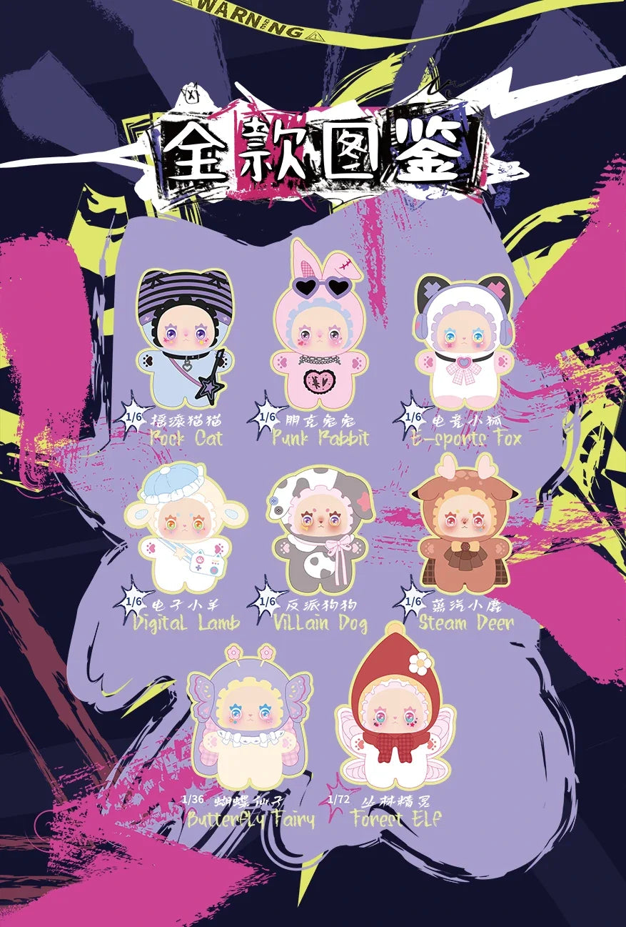 Lovely Emma Punk Era Series – Blind Box Keychain