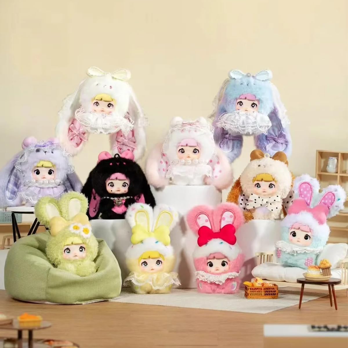 Nommi Baby Sweetheart Bunny Series – Plush Blind Box