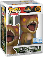 Jurassic World Rebirth POP! Movies Vinyl Figure Carnotaurus Exclusive 9 cm