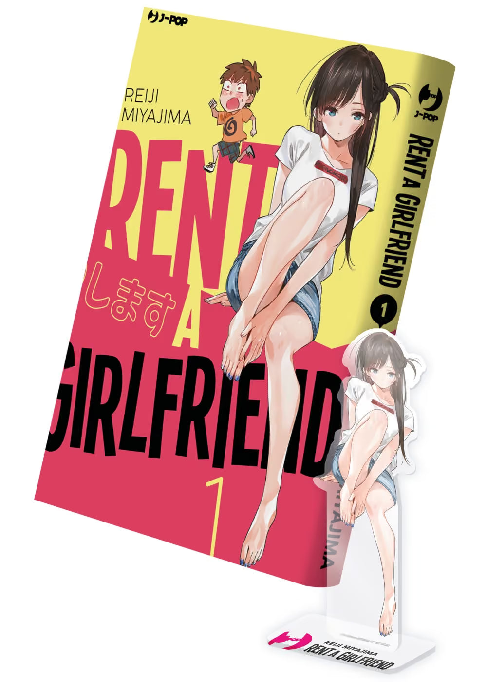 Rent A Girlfriend Vol. 1 Super Edition! Variant con Standee In Acrilico