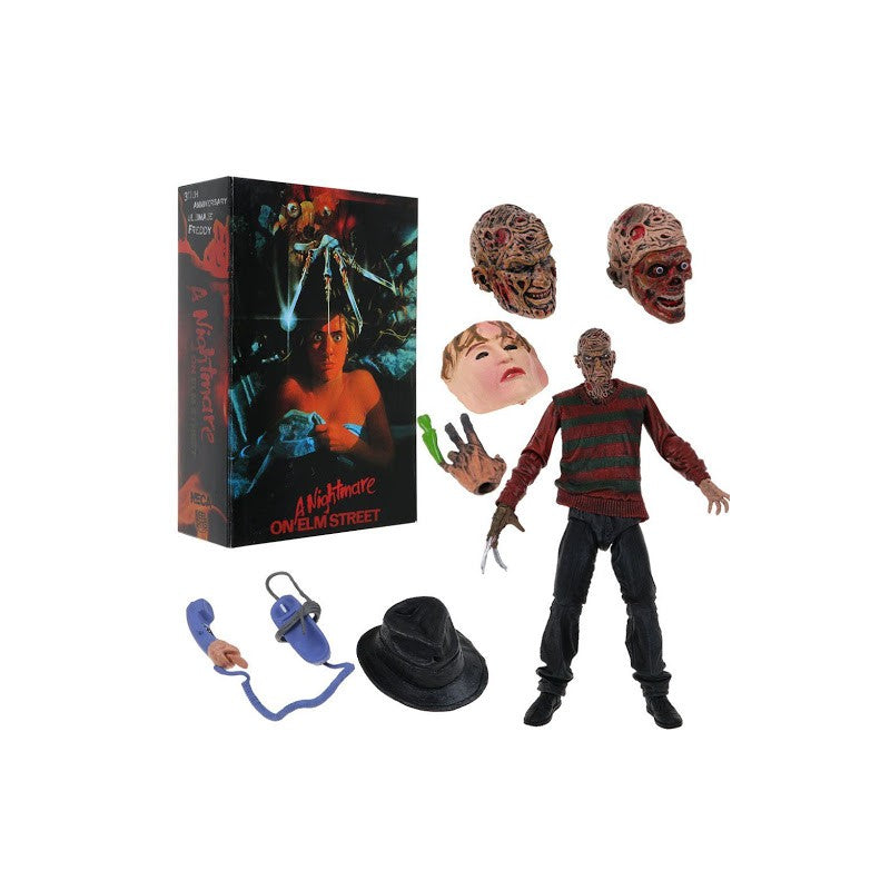 Nightmare on Elm Street Action Figure 30th Anniversary Ultimate Freddy Krueger 18 cm