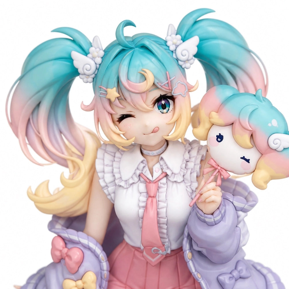Hatsune Miku Sweet School Life PVC Figure Pastel Version 13 cm