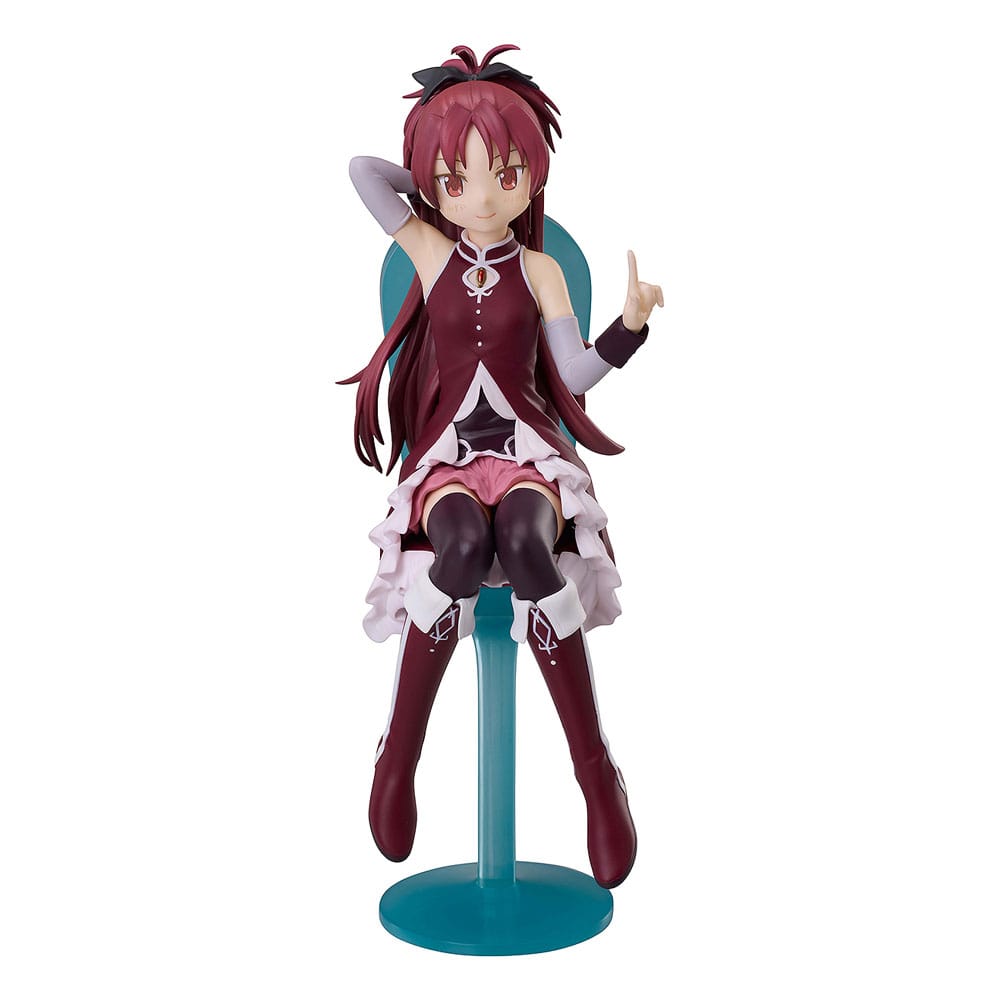 Puella Magi Madoka Magica The Movie: Rebellion PVC Statue Kyoko Sakura Tea Party Cake Song Ver. 18 cm Aniplex