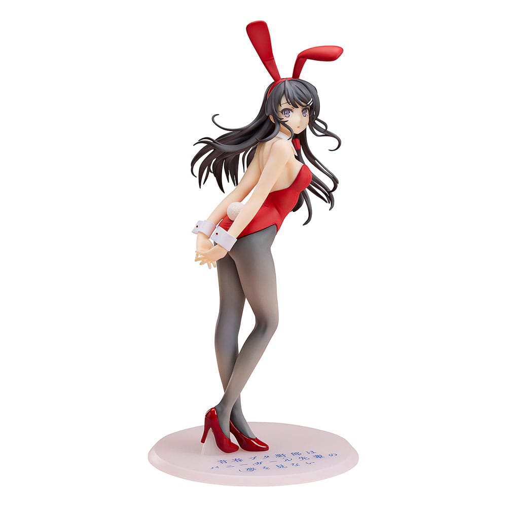 Rascal Does Not Dream of Bunny Girl Senpai Statue 1/7 Mai Sakurajima Red Bunny Girl Ver. 27 cm Aniplex