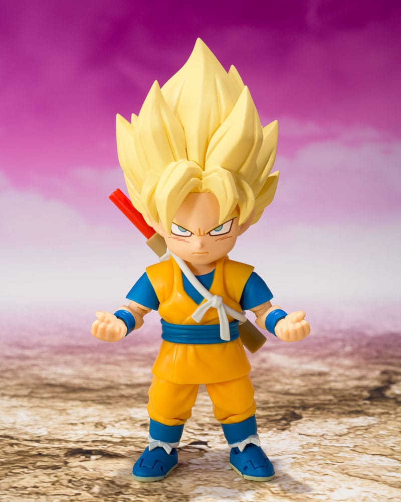 Dragon Ball S.H.Figuarts Action Figure Super Saiyan Son Goku (mini) Daima 8 cm Bandai Tamashii Nations
