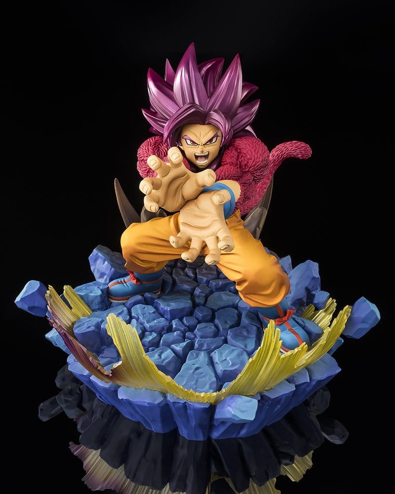 Dragon Ball Daima FiguartsZERO Extra Battle PVC Statue Marshall Super Saiyan 4 Son Goku Daima Bandai Tamashii Nations