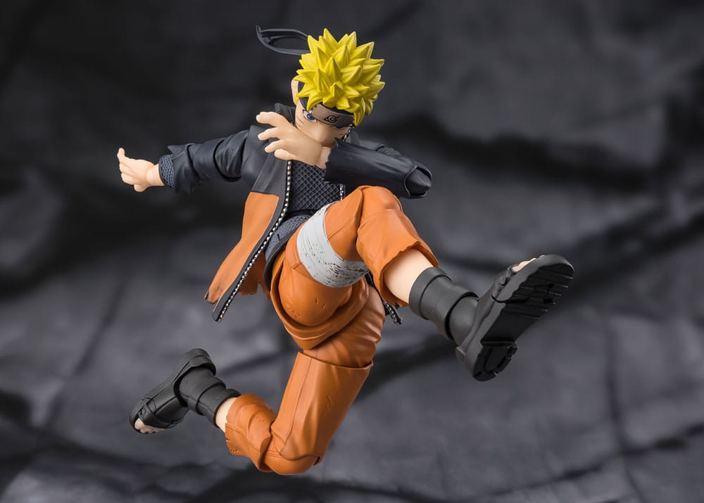 Bandai Naruto SHFiguarts Naruto Uzomaki Il potere di unire 15 cm
