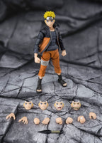 Bandai Naruto SHFiguarts Naruto Uzomaki Il potere di unire 15 cm