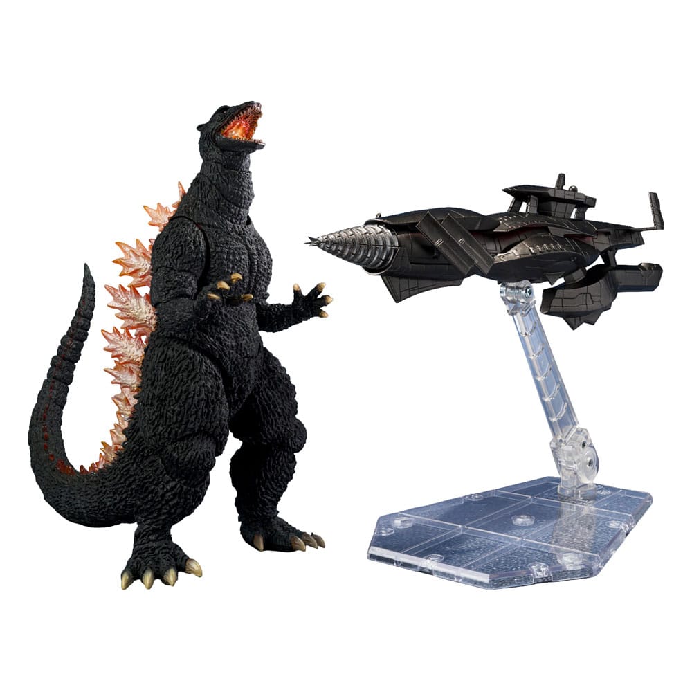 Godzilla: Final Wars S.H.MonsterArts Action Figure Godzilla Heat Ray Ver. vs. New Gotengo 16 cm Bandai Tamashii Nations