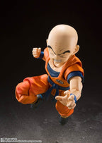 Dragon Ball Z S.H. Figuarts Action Figure Krillin-Earth's Strongest Man 12 cm Bandai Tamashii Nations