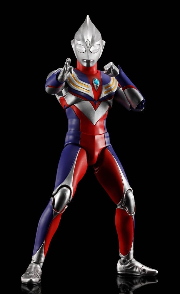 Ultraman Series S.H.Figuarts Shinkocchou Seihou Action Figure Ultraman Tiga Multi Type 30th Anniversary Edition 15 cm Bandai Tamashii Nations