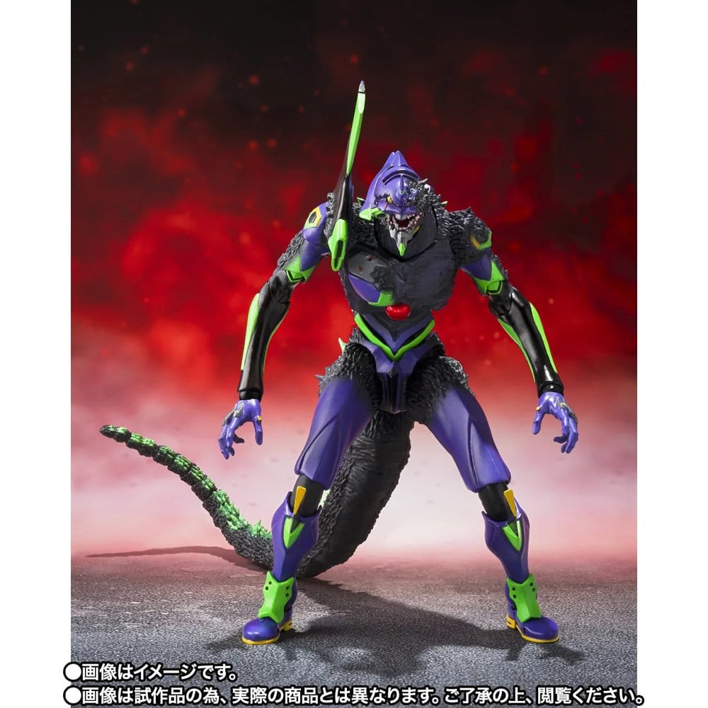 Evangelion S.H.MonsterArts Action Figure Test Type-01 "G" Awakening Form 15 cm Bandai Tamashii Nations