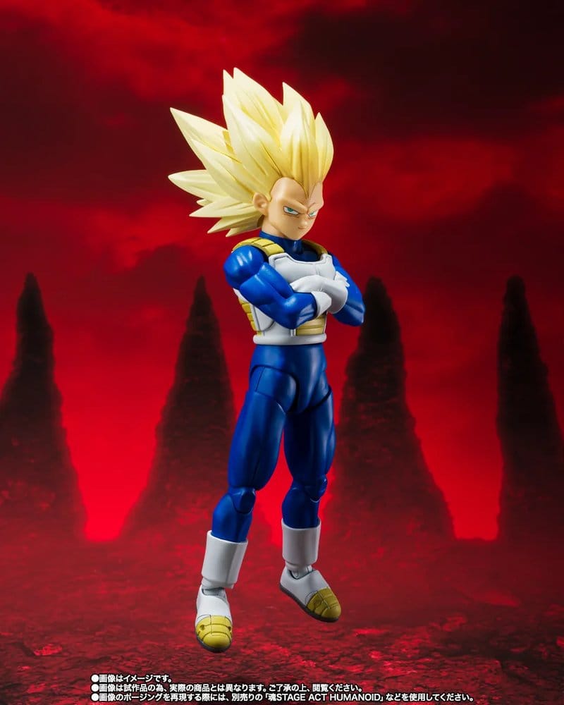 Dragon Ball Daima S.H.Figuarts Action Figure Super Saiyan 3 Vegeta 15 cm Bandai Tamashii Nations