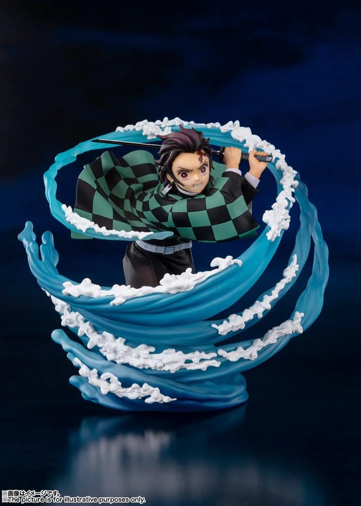 Demon Slayer: Kimetsu no Yaiba FiguartsZERO PVC Figure Tanjiro Kamado -Water Breathing- 15 cm Bandai Tamashii Nations