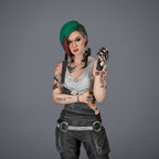 Cyberpunk 2077 PVC Statue Judy Alvarez 23 cm