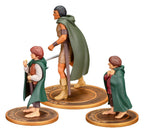 Lord of the Rings Animated Film PVC Figures 3-Pack Frodo, Aragorn, and Samwise