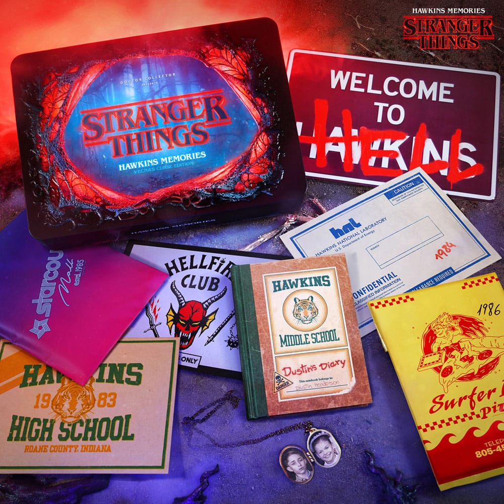 Stranger Things - Hawkins Memories Kit "Vecna's Curse" Limited Edition Doctor Collector