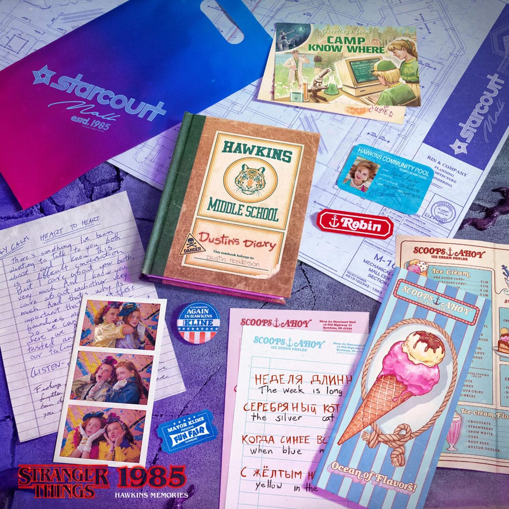 Stranger Things - Hawkins Memories Kit "Vecna's Curse" Limited Edition Doctor Collector