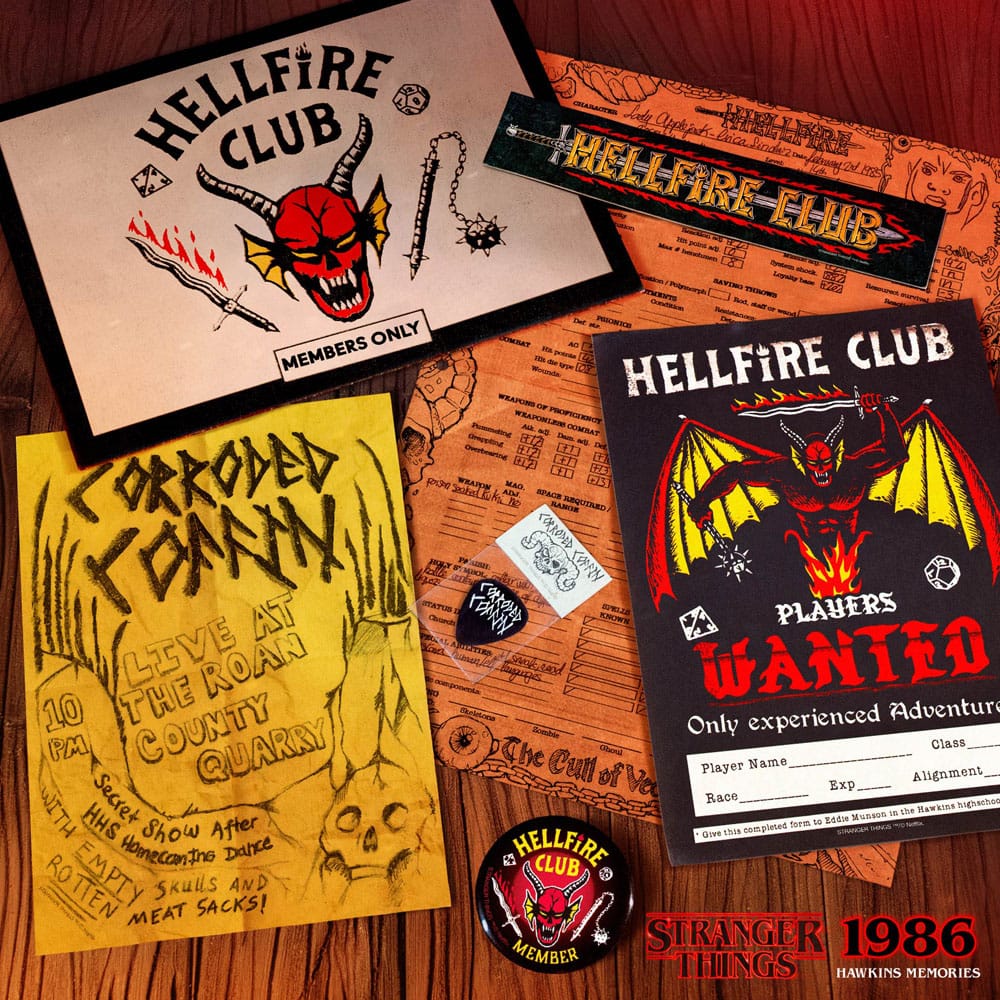 Stranger Things - Hawkins Memories Kit "Vecna's Curse" Limited Edition Doctor Collector