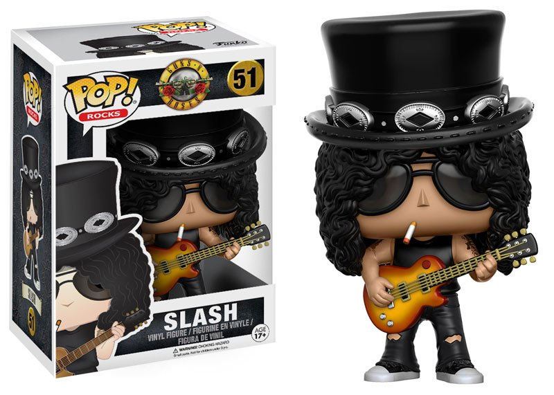 Guns N´ Roses POP! Rocks Vinyl Figure Slash 9 cm Funko