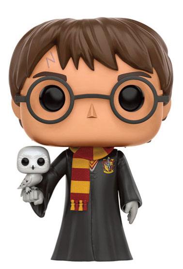 Harry Potter POP! Movies Vinyl Figure Harry with Hedwig 9 cm Funko