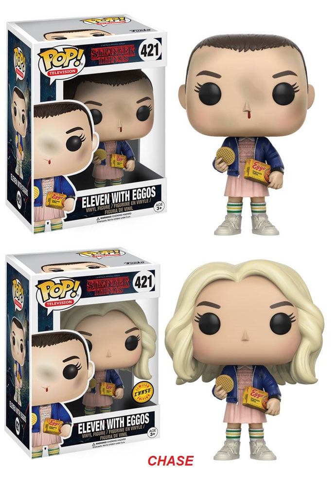 Stranger Things POP! TV Vinyl Figures Eleven With Eggos 9 cm Assortment (6) Funko