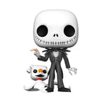 Nightmare before Christmas Super Sized POP! Disney Vinyl Figure Jack w/Zero 25 cm Funko