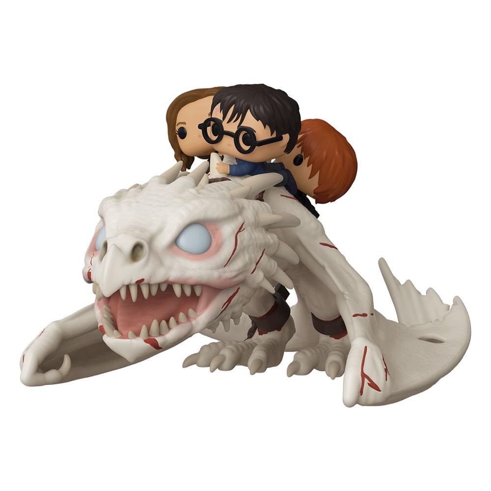 Harry Potter POP! Rides Vinyl Figure Dragon w/Harry, Ron, & Hermione 15 cm Funko