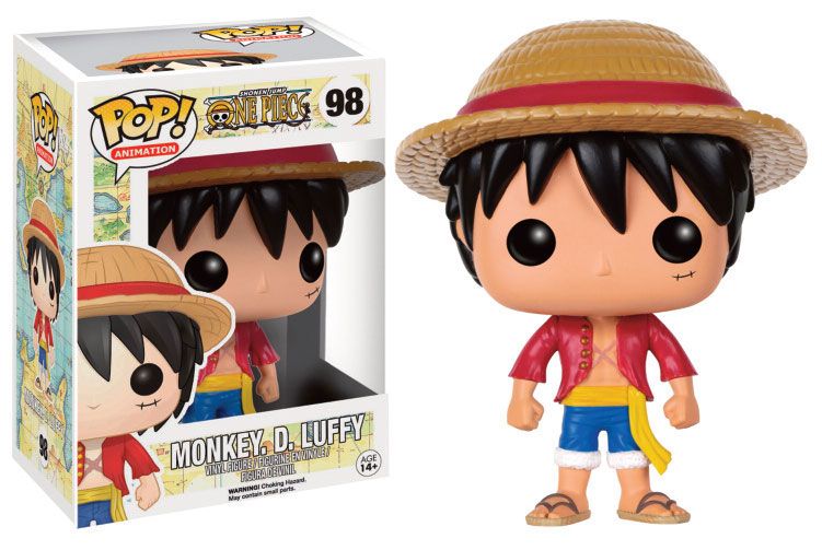 One Piece POP! Television Vinyl Figure Monkey D. Luffy 9 cm Funko