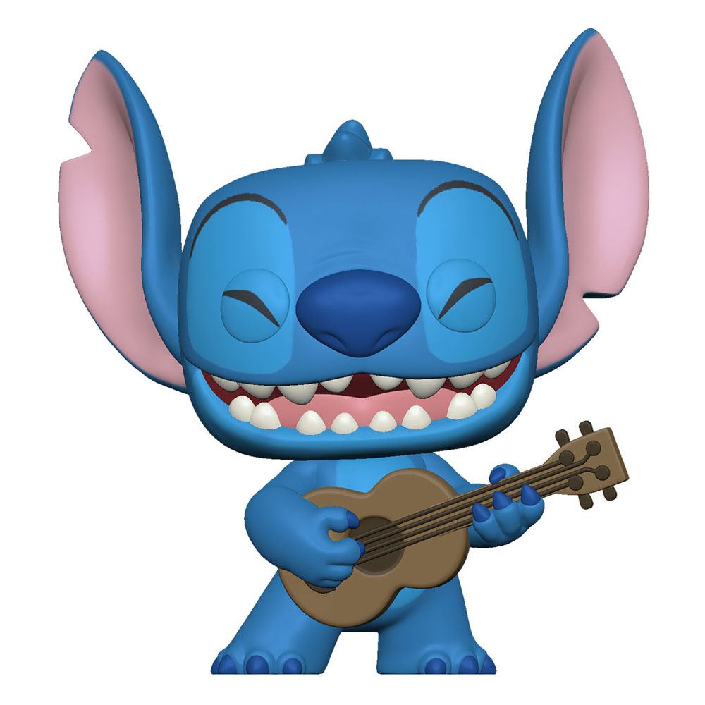 Lilo & Stitch POP! Disney Vinyl Figure Stitch w/Ukelele 9 cm Funko