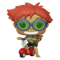 Cowboy Bebop POP! Animation Vinyl Figure Edward on Scooter w/Ein 9 cm Funko