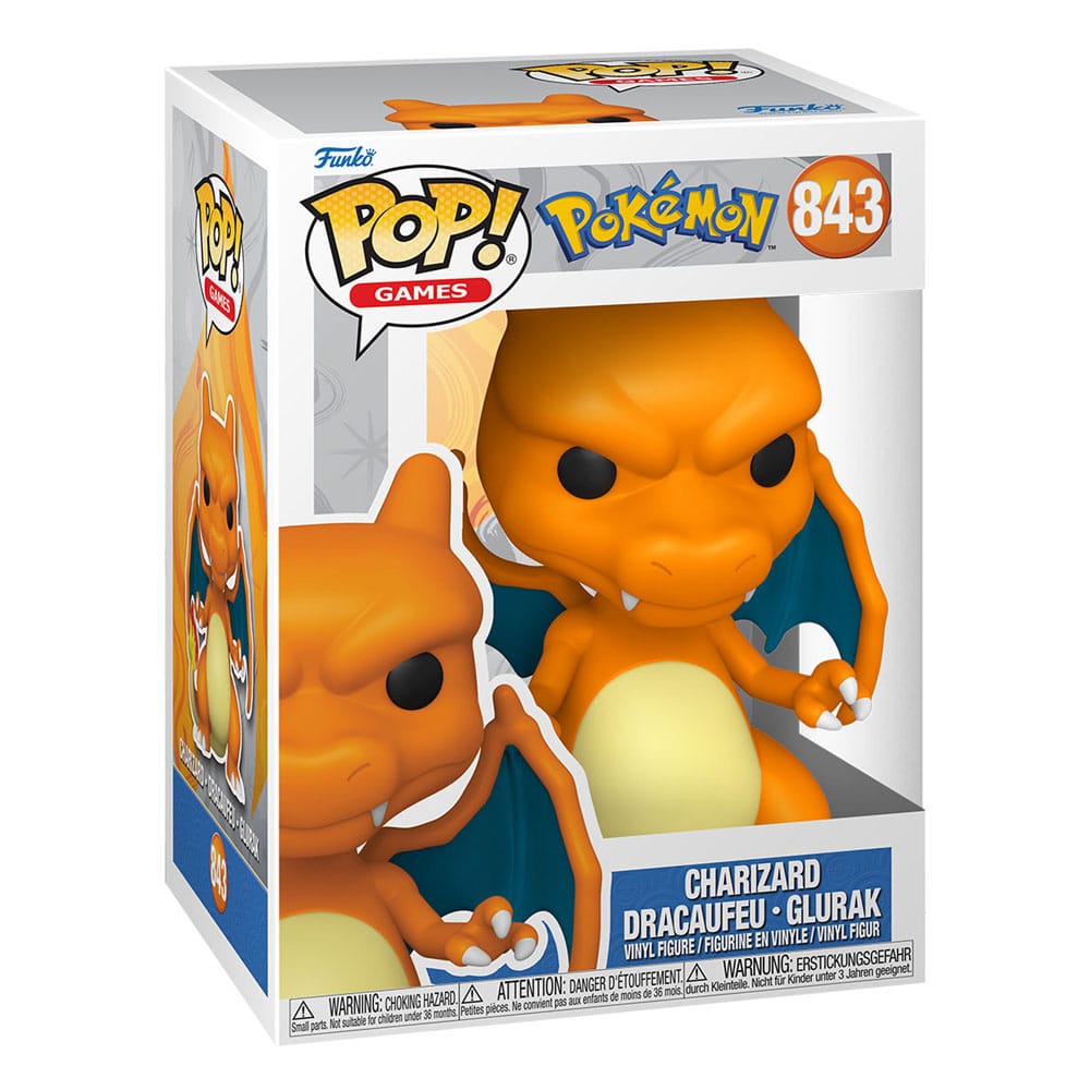 Pokémon POP! Games Vinyl Figure Charizard (EMEA) 9 cm