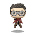 Harry Potter POP! Movies Vinyl Figure Harry w/Broom(Quidditch) 9 cm Funko