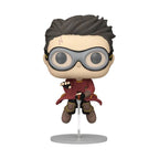 Harry Potter POP! Movies Vinyl Figure Harry w/Broom(Quidditch) 9 cm Funko