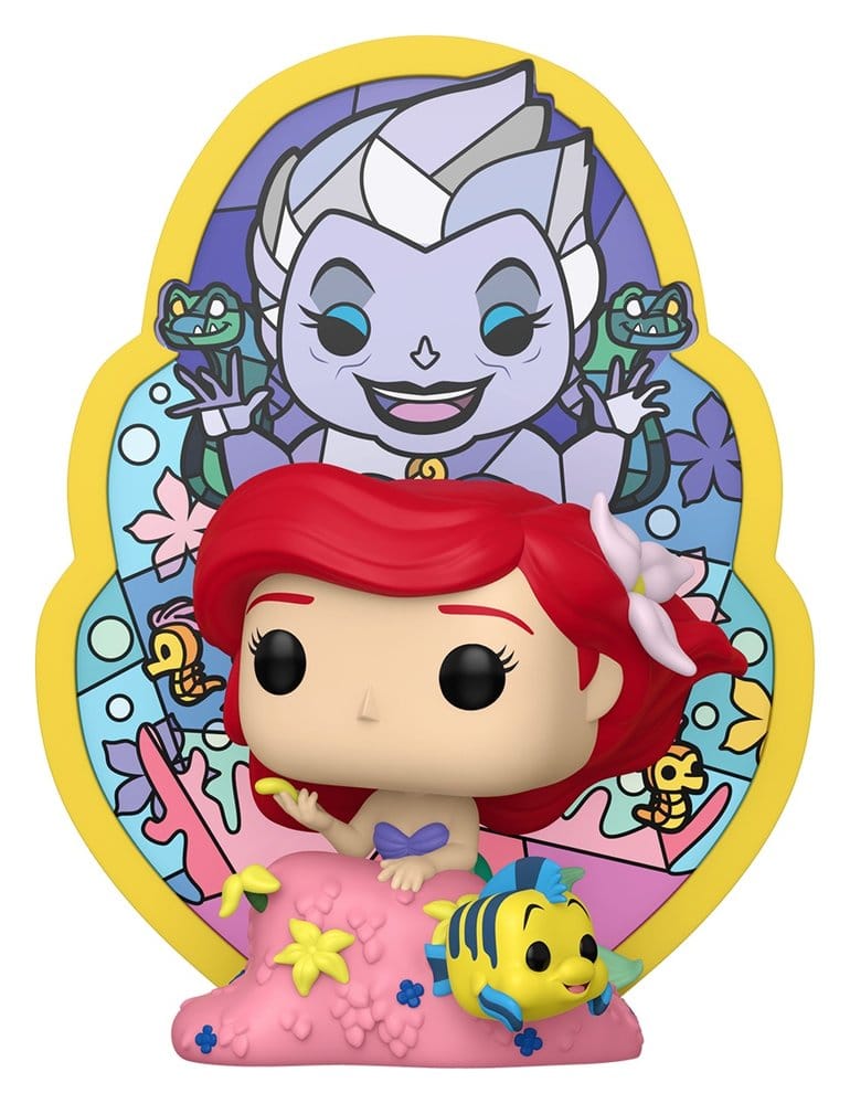Disney POP! Deluxe Vinyl Figure Ariel(Glass) 9 cm Funko