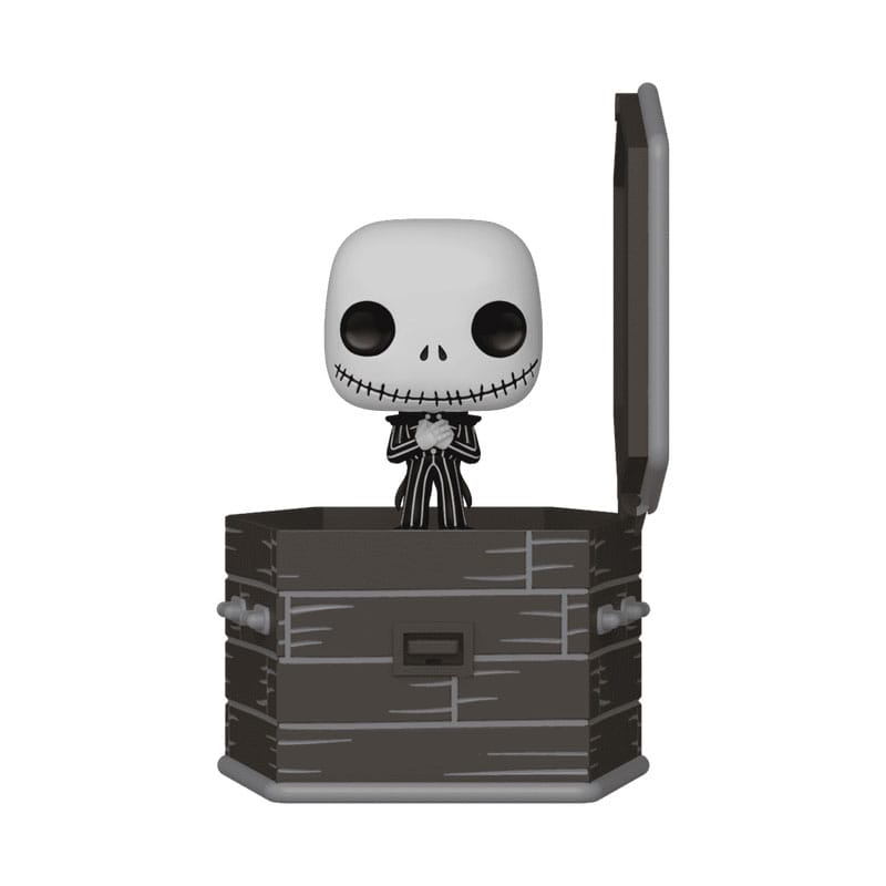 The Nightmare Before Christmas Coffin Pocket POP! Vinyl Figure Jack Skellington 6 cm Funko
