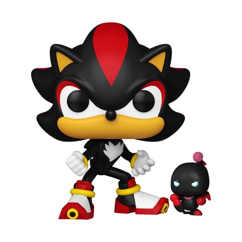 Sonic The Hedgehog POP & Buddy! Vinyl Figure Shadow w/DChao 9 cm Funko