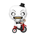 Terrifier POP! Movies Vinyl Figure Art the Clown with Bike 9 cm Funko