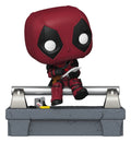 Marvel POP! Deluxe Vinyl Figure Deadpool on Bridge 9 cm Funko