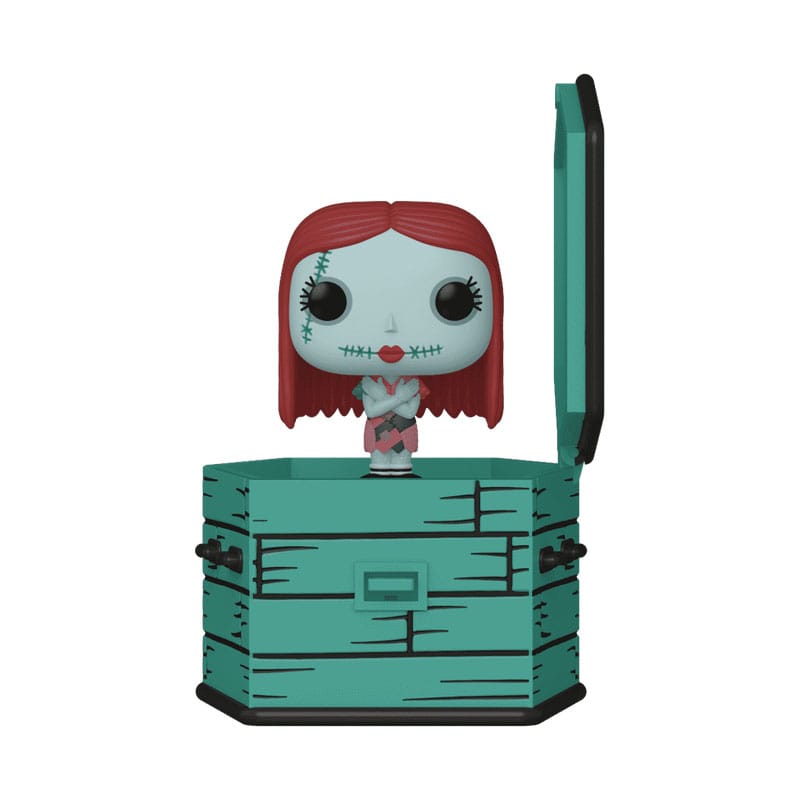 The Nightmare Before Christmas Coffin Pocket POP! Vinyl Figure Sally Sewing 6 cm Funko