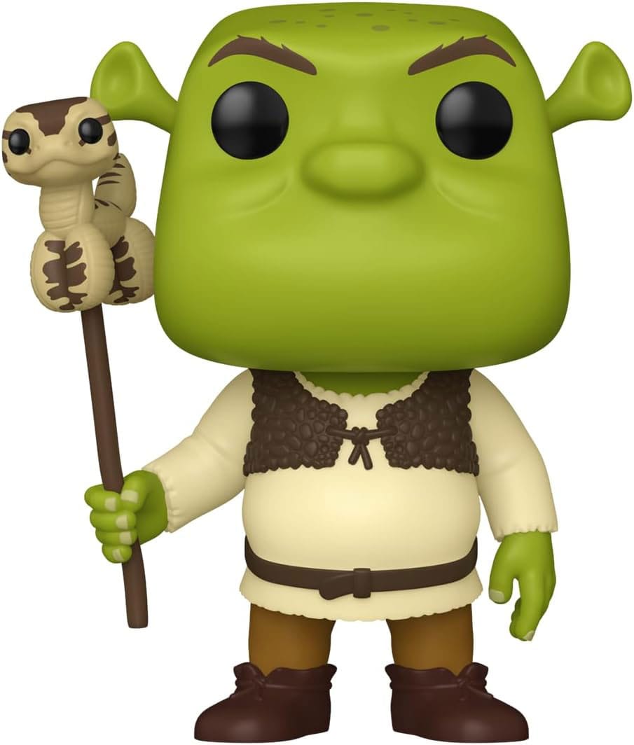 Shrek POP! Movies Vinyl Figure 30th Anniversary Shrek w/Snake 9 cm Funko