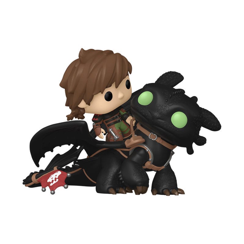 How to Train Your Dragon POP! Rides Deluxe Vinyl Hiccup w/Toothless 9 cm Funko