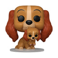 Lady and the Tramp POP! Disney Vinyl Figure Lady w/puppy 9 cm Funko