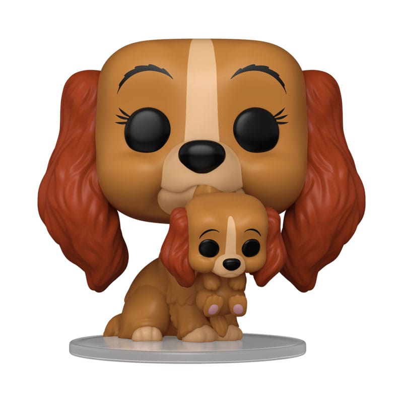 Lady and the Tramp POP! Disney Vinyl Figure Lady w/puppy 9 cm Funko