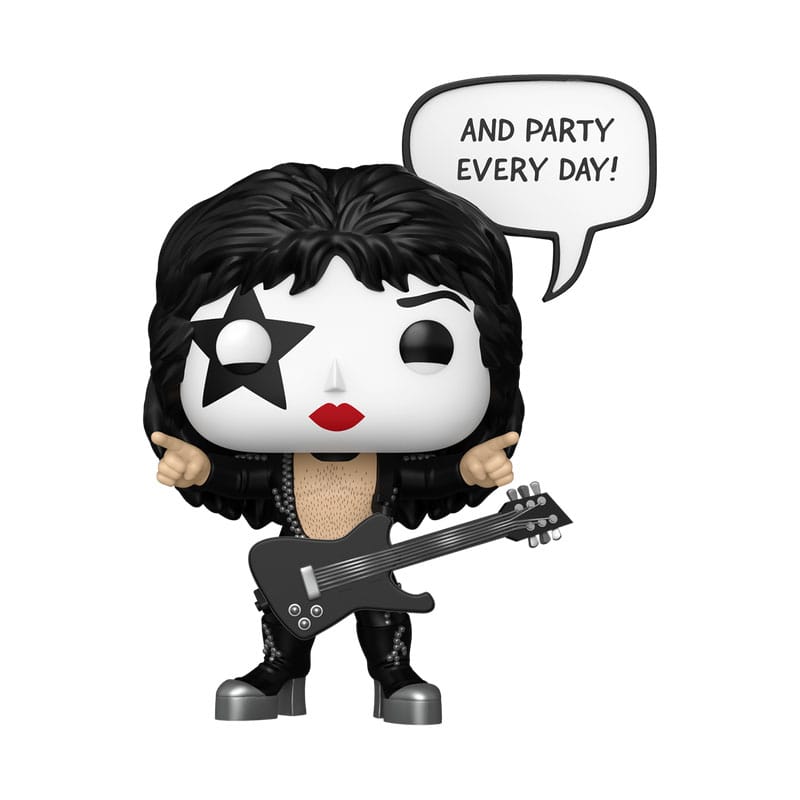 KISS POP! Sayings Vinyl Figure The Starchild(R&R All Night) 9 cm Funko