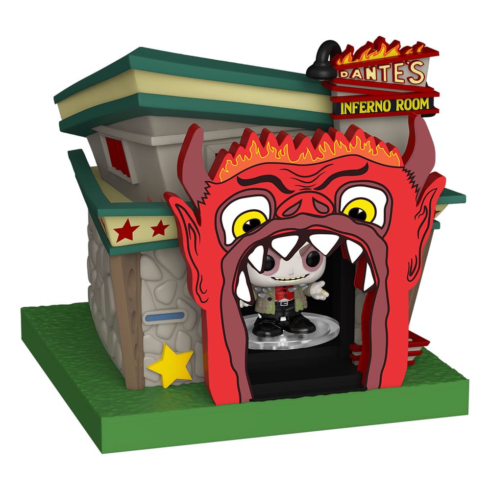 Beetlejuice Bitty POP! Towns Vinyl Figure Beetlejuice and Dante's Inferno Room Funko
