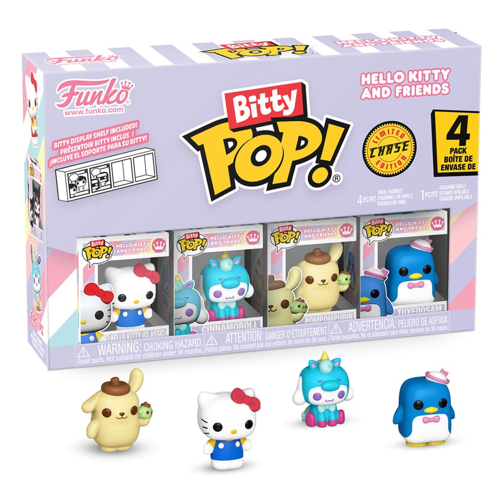Hello Kitty and Friends Bitty POP! Vinyl Figure 4-Pack Series 1 2 cm Funko