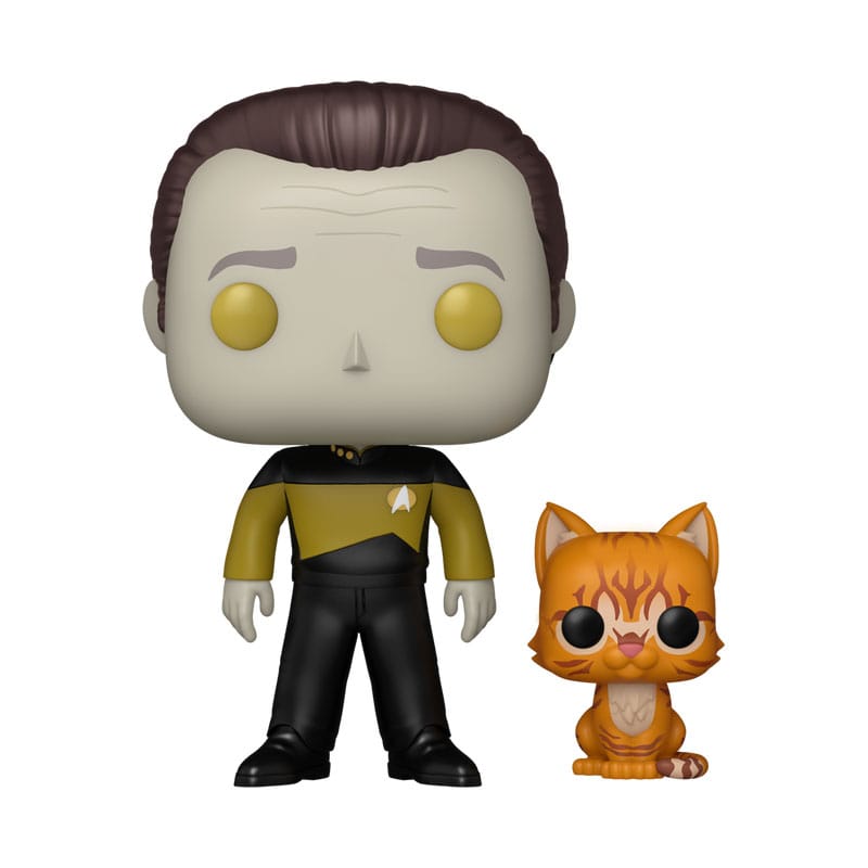 Star Trek POP!&Buddy TV Vinyl Figure STNXTGen- Data w/spot 9 cm Funko