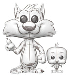 Looney Tunes POP!&Buddy Animation Vinyl Figure Sylvester&Tweety 9 cm Funko